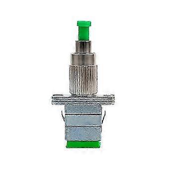 FC mannelijk naar SC vrouwelijk glasvezeladapterconnector voor single-mode/multimode/hybride optische koppeling, 1 stuk