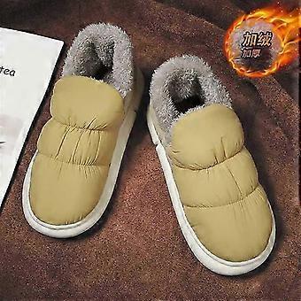 Thick Warm Plush Shoes for Men, Comfy Thermal Daily Wear