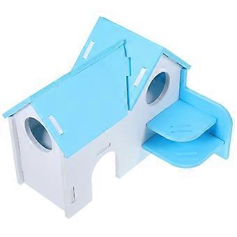 Meerschweinchenhaus-Versteck aus PVC, komfortables Habitat, 4-teilig zum Selbstbauen