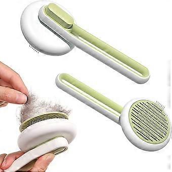 Dog And Cat Brush, Self-cleaning Pet Hair Brush,grooming Brush 496.