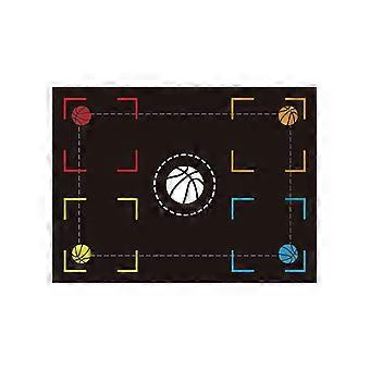 Tappetino da allenamento di basket per bambini con superficie antiscivolo, ideale per campi al coperto e allenamenti a casa.