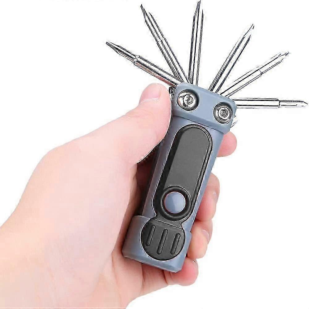 Portable Screwdriver Led Flashlight Indoor