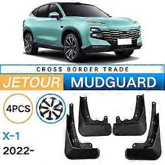 Suitable for Jetour X-1 2022-2023 foreign trade car tire soft mud flap 22-23 Jetour Dasheng  38*27*13 cm