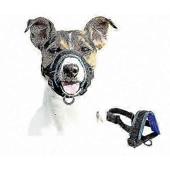 Anti-Bite Muzzle for Medium Dogs  Stop Chewing & Biting Safely No EMO 0827