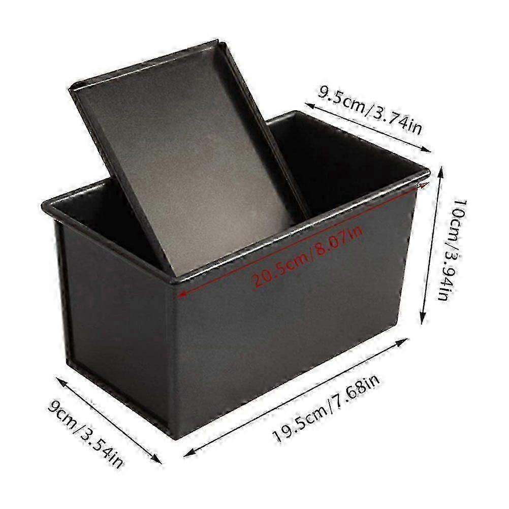 Bread Pan with Non Stick Lid Rectangular Cake Pan Toast Cake Making Mold Baking Tools