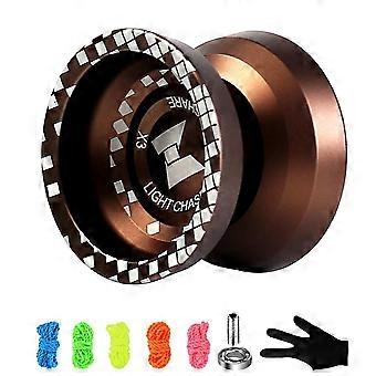 Yoyo Unresponsive Pro X3 For Advanced Players, Responsive Yoyo For Beginners, Children's Aluminum