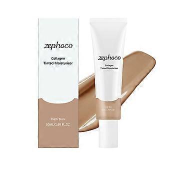 2pcs Tinted Moisturizer, Deep Skin Tone, Hydrating, Skin-Friendly, Gentle Texture, Breathable Fit, Easy to Blend