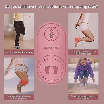 TPE Jump Rope Mat 6mm Thick Floor & Joint Protector