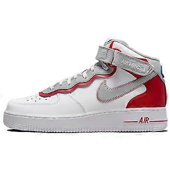 Nike Air Force 1 Mid Athletic Club Hvid Gymnastikrød DH7451-100