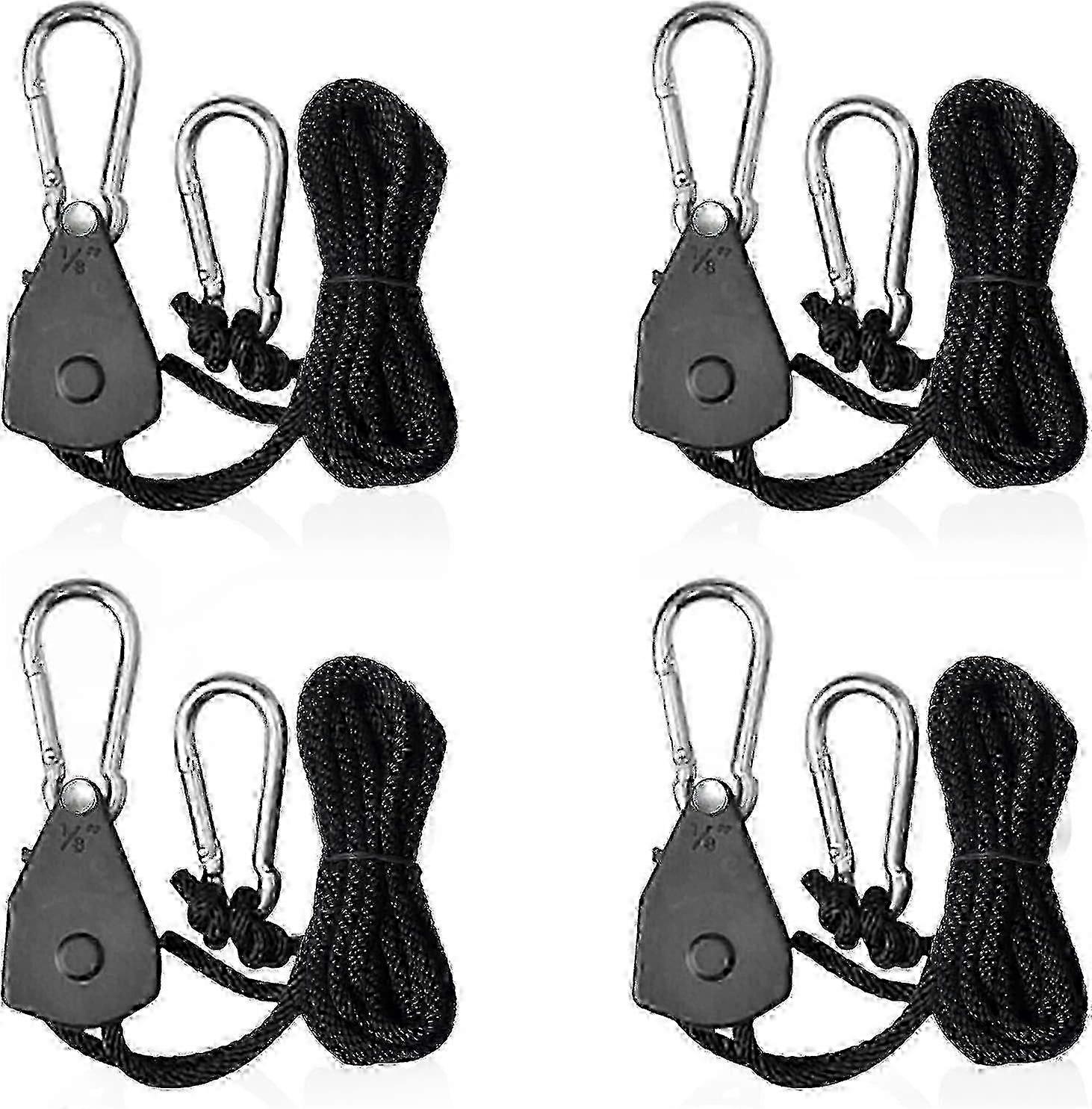 4-Piece Nylon Ratchet Hook Set