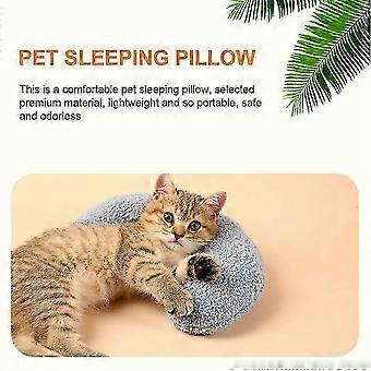 Paquete de 2 almohadas para el cuello de mascotas, suaves y transpirables.