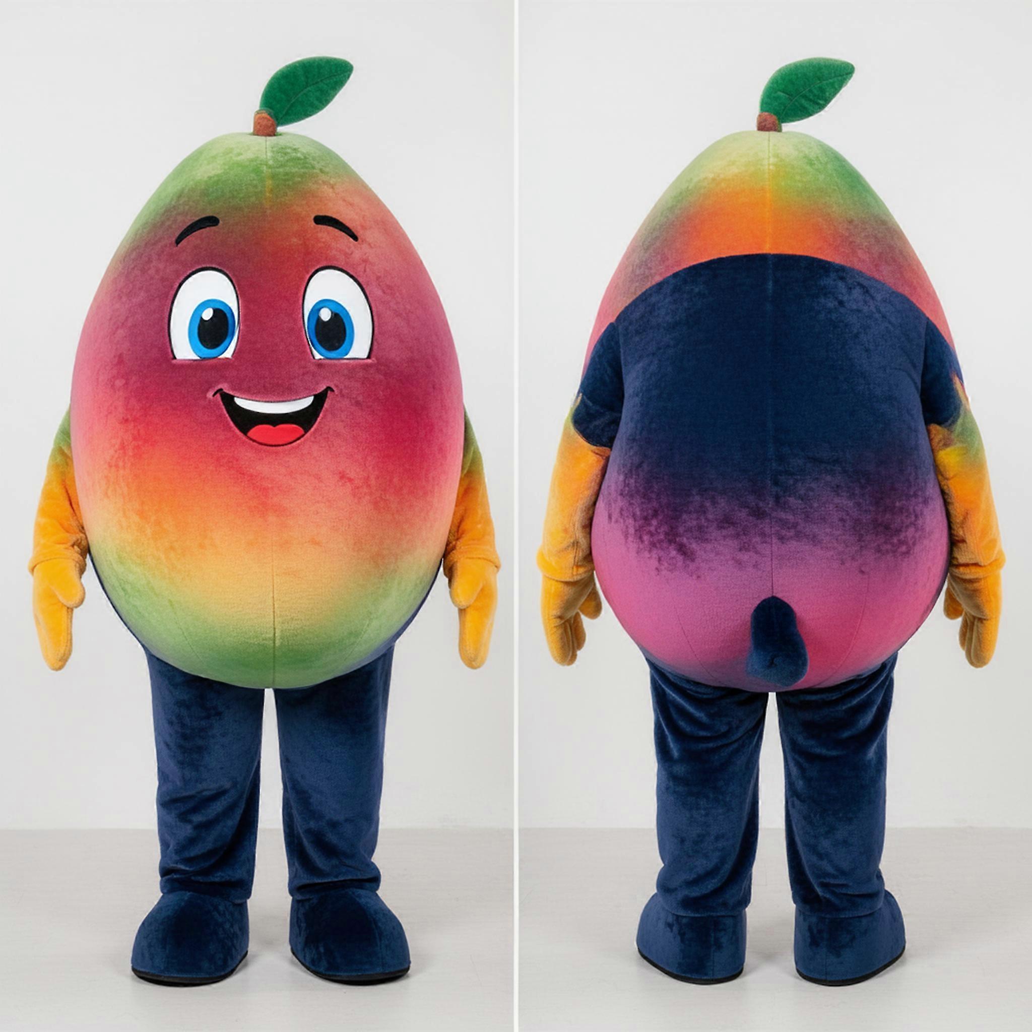 MASTICOT Navy Round Mango Mascot