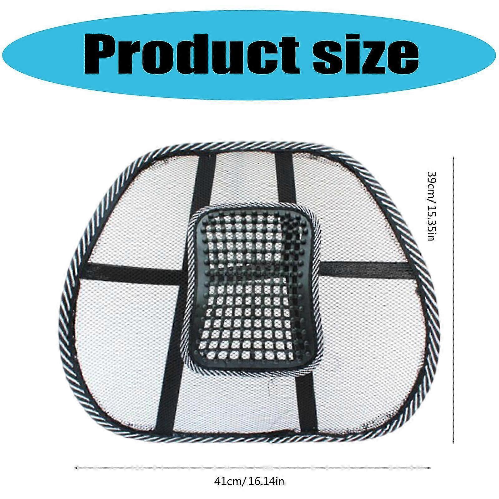 Ergonomic Ice Silk Car Cushion