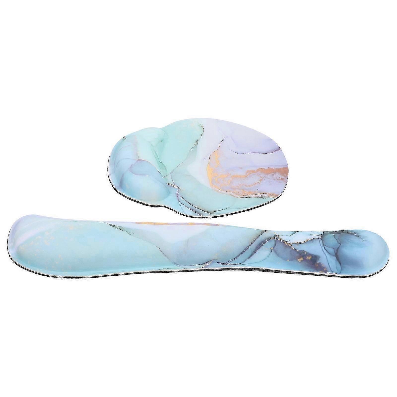 memory Foam Mouse Pad Wrist Rest Support Cushion 1Set for Comfortable Computer UseJJ
