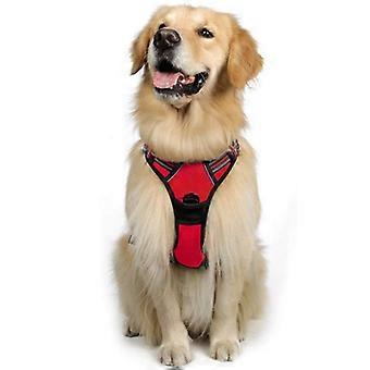 Sturdy No-Pull Dog Vest with Reflective Straps and Soft Padding