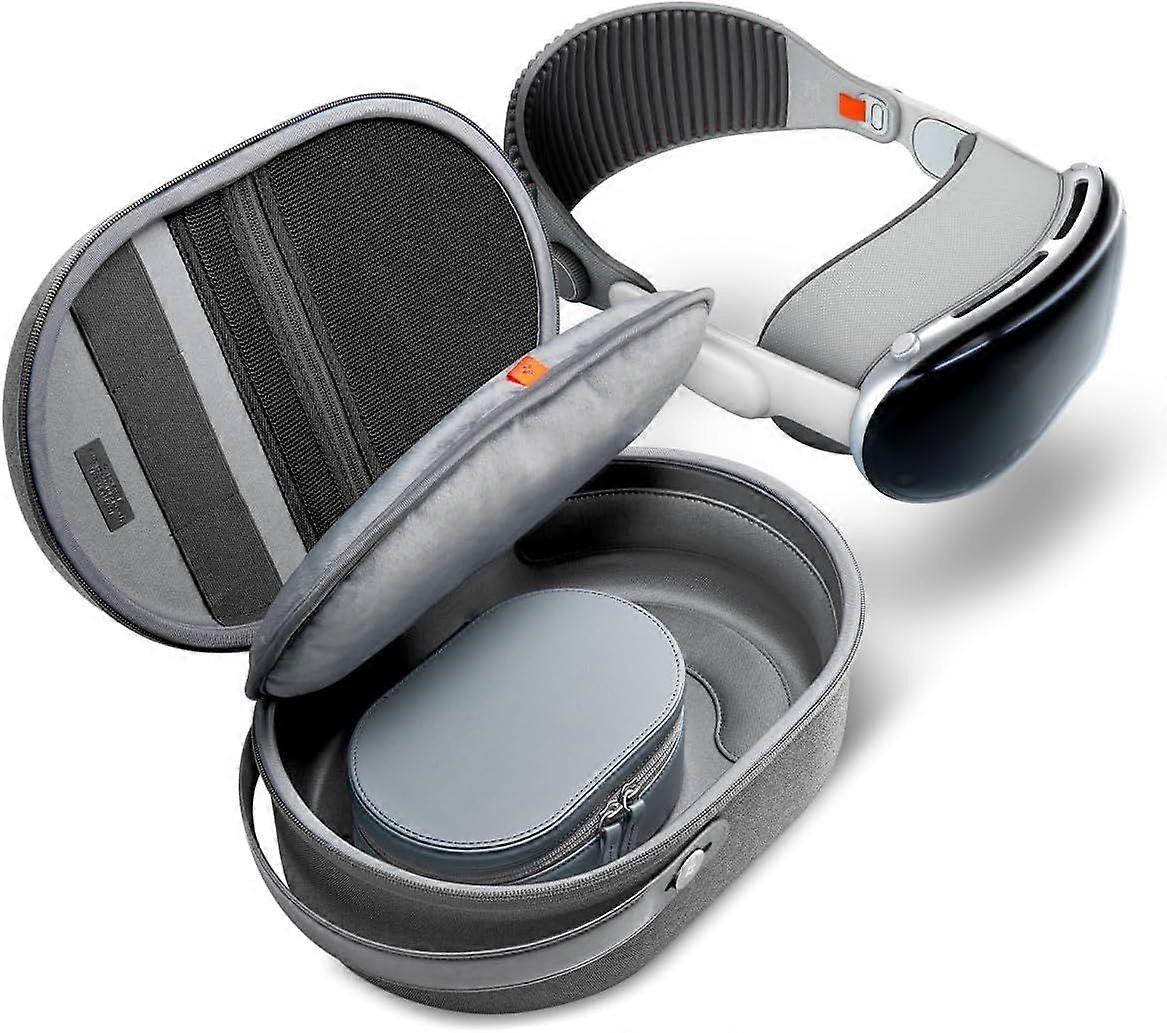 Pouch Compatible with Apple Vision Pro Case - Charcoal Gray