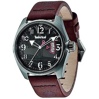 Timberland Sherington Quarz Analog Damenuhr mit Rindsleder Armband 13679JLUB-61