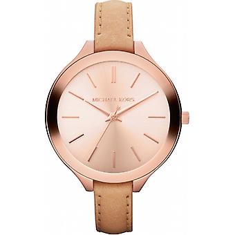 Michael kors runway Watch for Women Analog Quartz with MK2274 Cowskin Bracelet