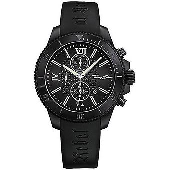 Thomas sabo rebel at heart quartz analog man watch with rubber bracelet WA0027-208-203-44
