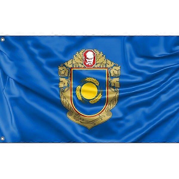 Cherkasy Flag Ukraine Pattern 528