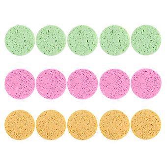 Chemical Makeup Puff Face Cleaning with 15Pcs Rounded Applicators