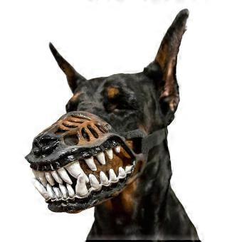 Open Basket Scary Dog Muzzle