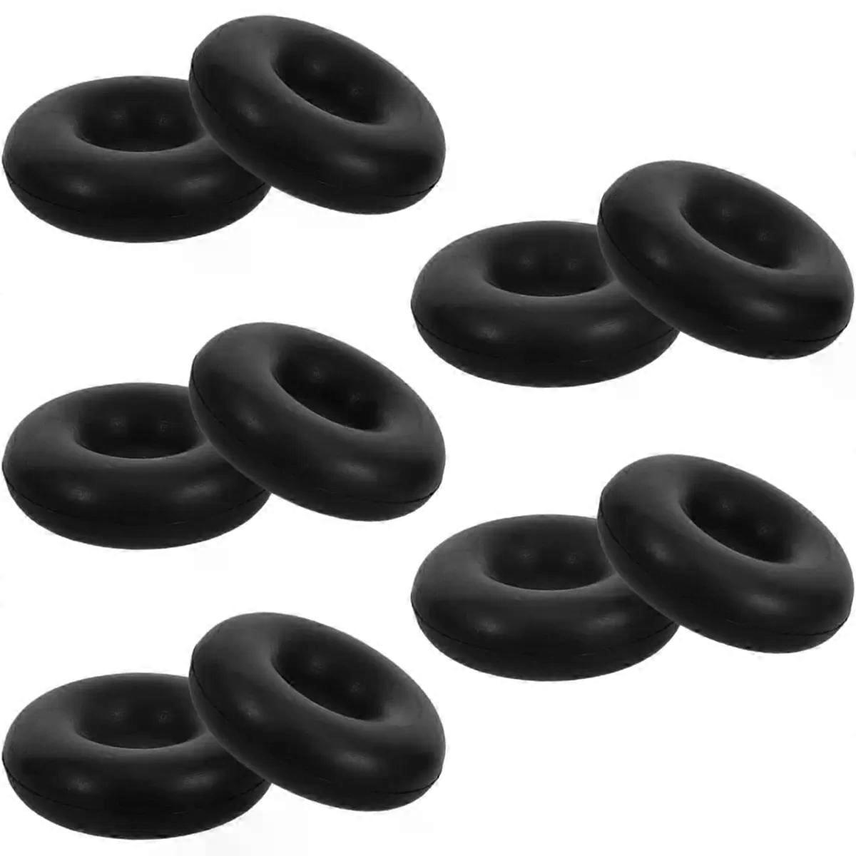 10pcs Rubber Exercise Stopper Ring for Gym Cable and Machines