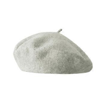 Wool Blend French Beret Hat for Women, Retro Painter Cap, Solid Color Warm Winter Headwear, 54-60cm