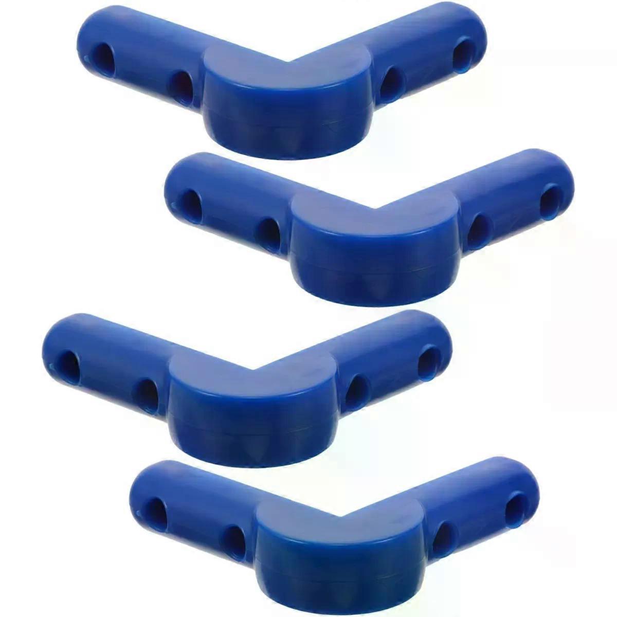 4pcs Plastic Trolley Corner Bumper Guard L Shaped Protector