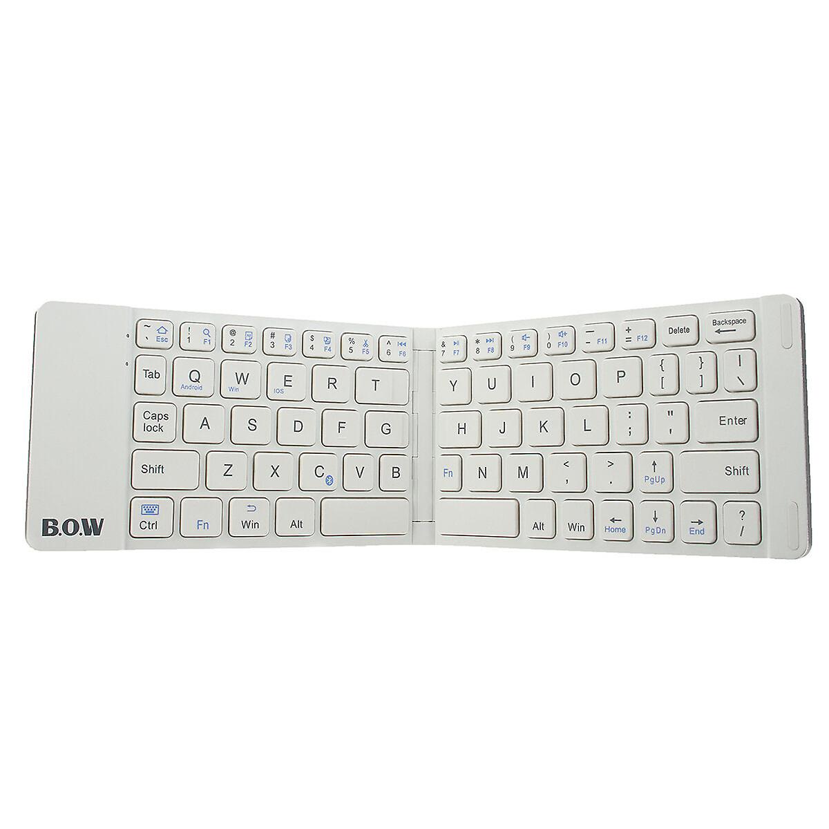 Small Size Foldable Bluetooth Aluminum Alloy Bottom Shell Keyboard