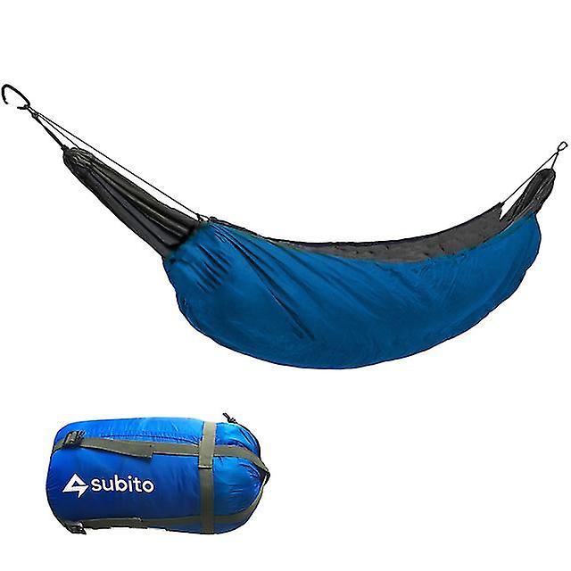 キャンプハンモックアンダーキルトポータブル寝袋ハンモックサーマルブランケットハンモック断熱アクセサリーキャンプ用