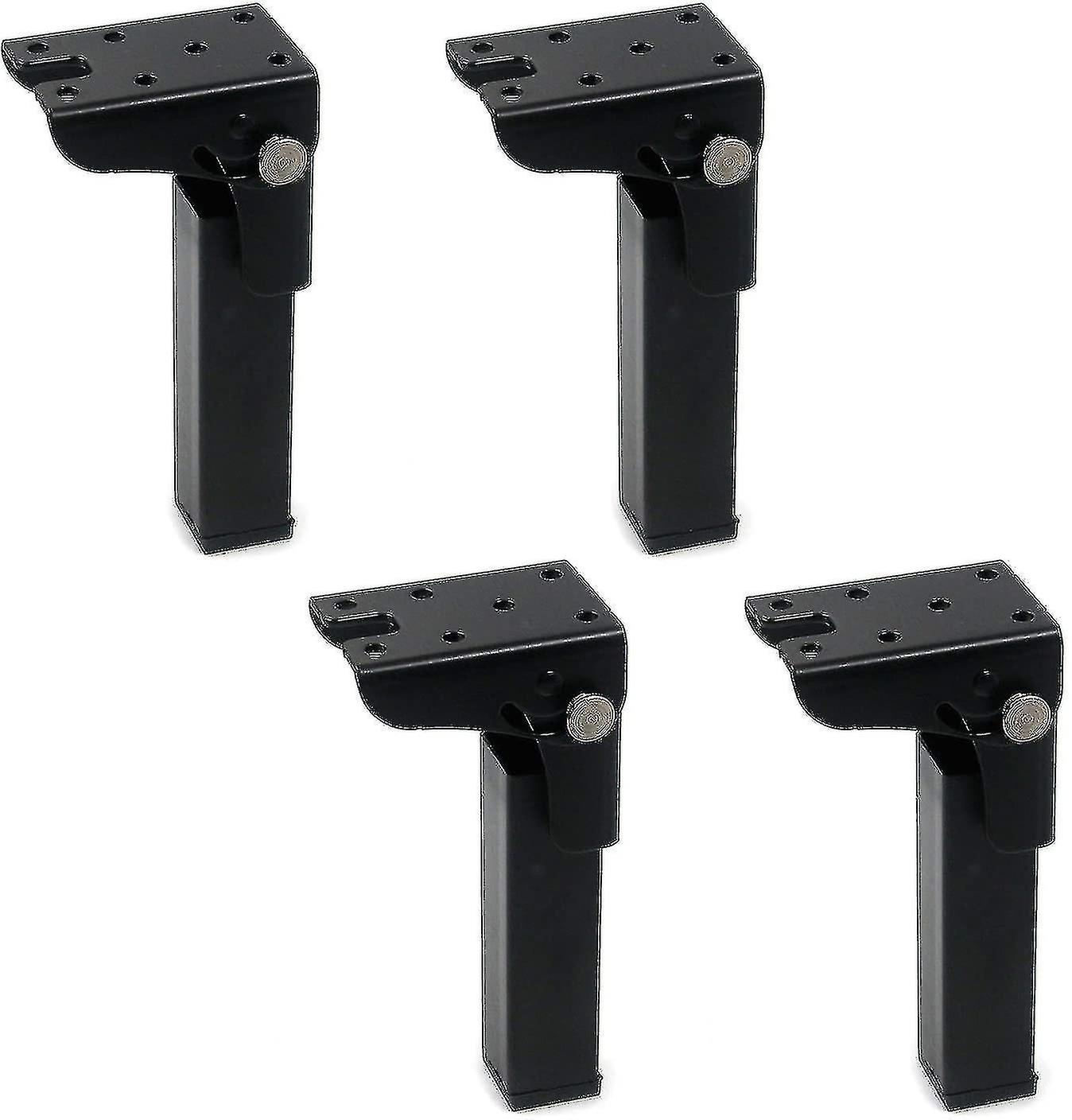 Folding Table Legs 140mm/5.51'' Height - Iron Locking Hinge 90 Degree Foldable