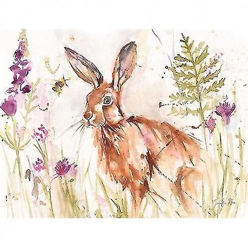 Jennifer Rose Hazy Afternoon Framed Canvas Print