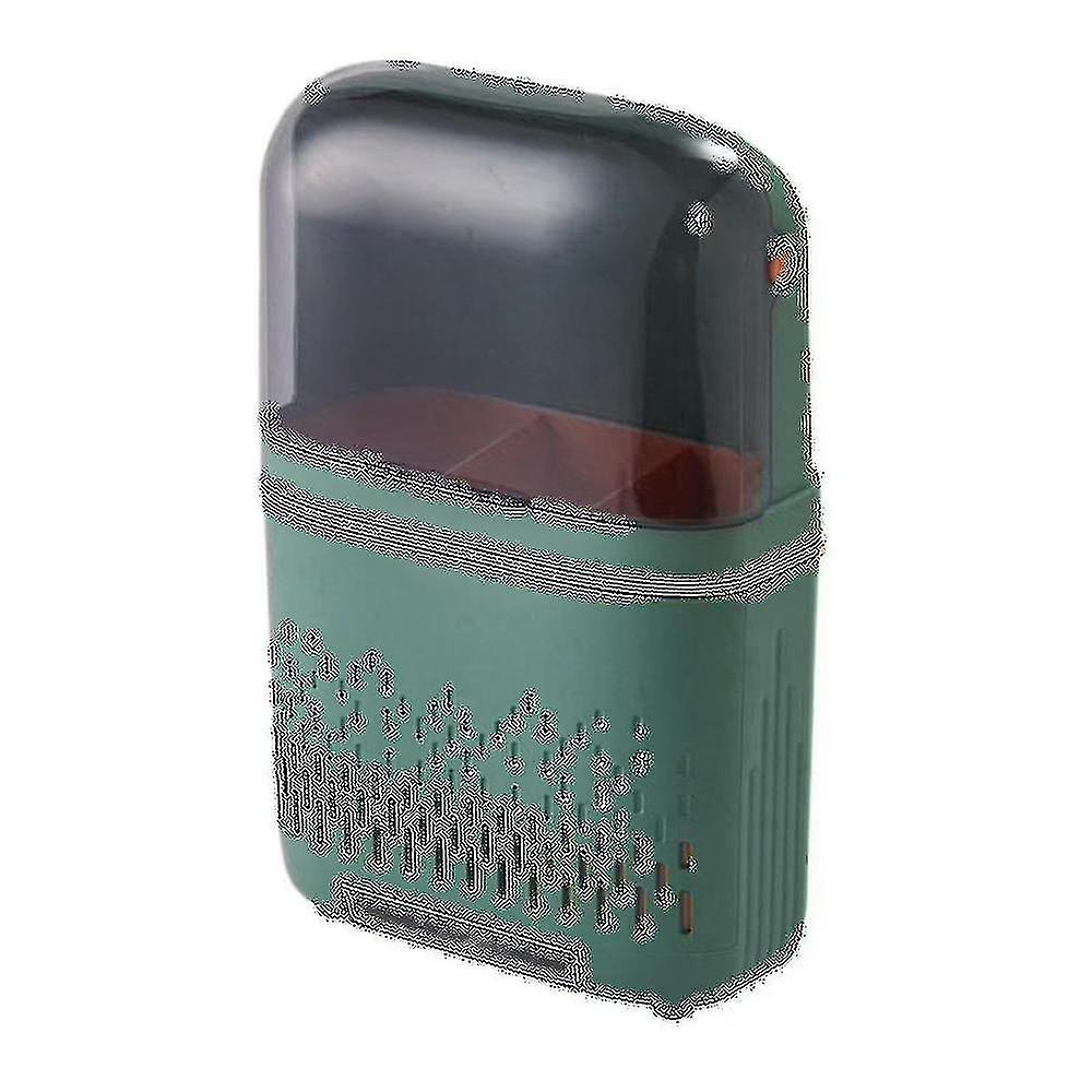 Multifunctional Dustproof Tableware Rack Knife Holder(green)