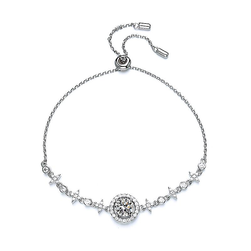 S925 Sterling Silver Moissanite Bracelet