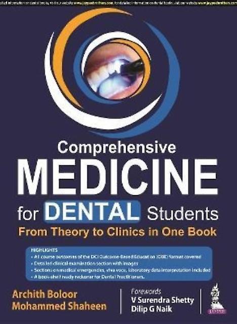Comprehensive Medicine For Dental Students by Mohammad Shaheen Paperback