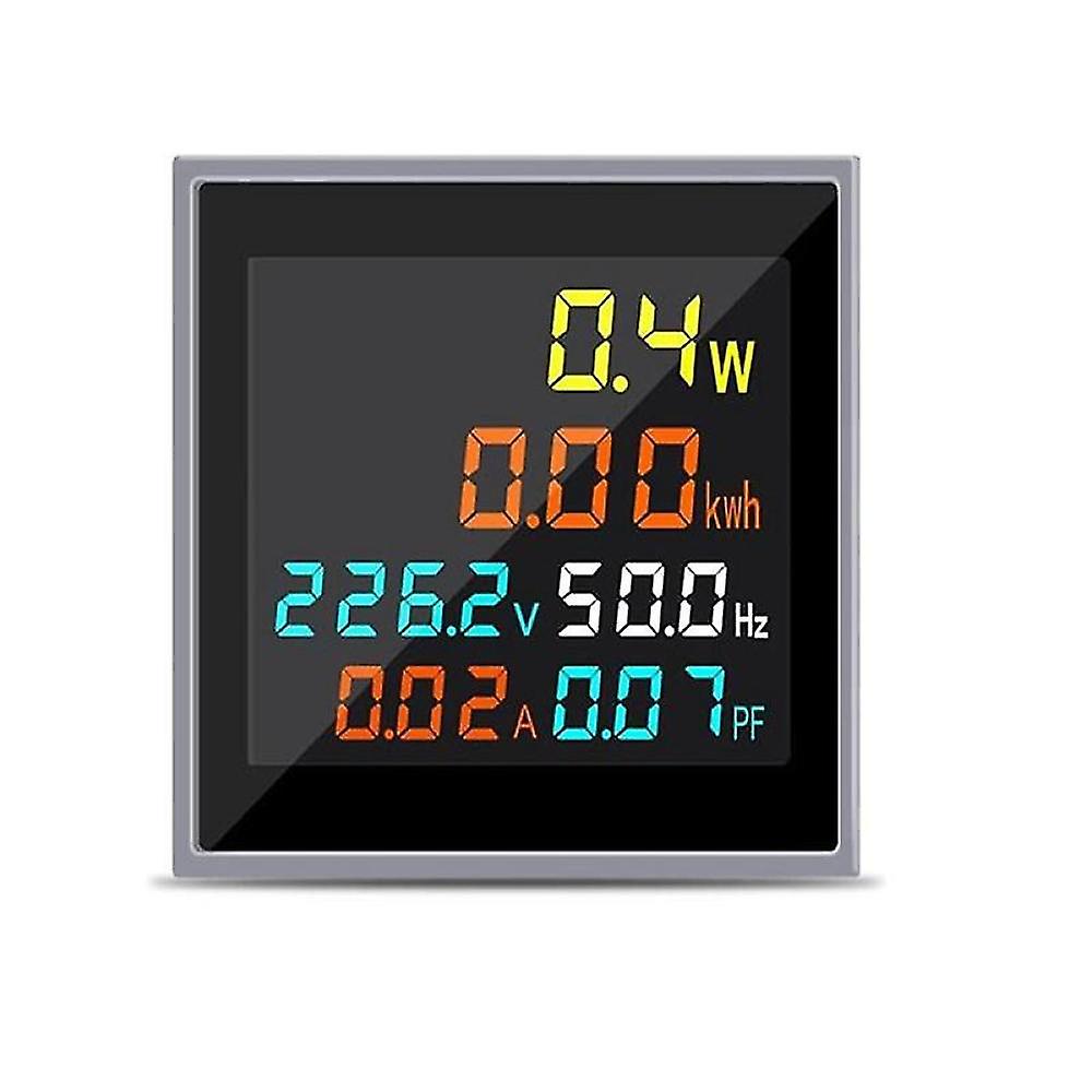 6 In 1 Ac250-450v Electronic Watt-hour Meter Voltage Current Power