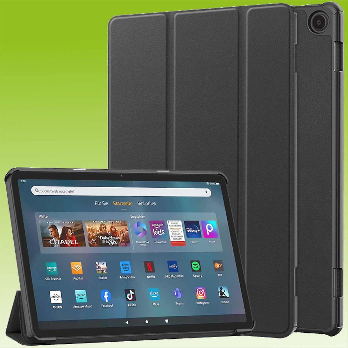 For Amazon Fire Max 11 3folt Wake UP Smart Cover Black Case Cases Sleeve