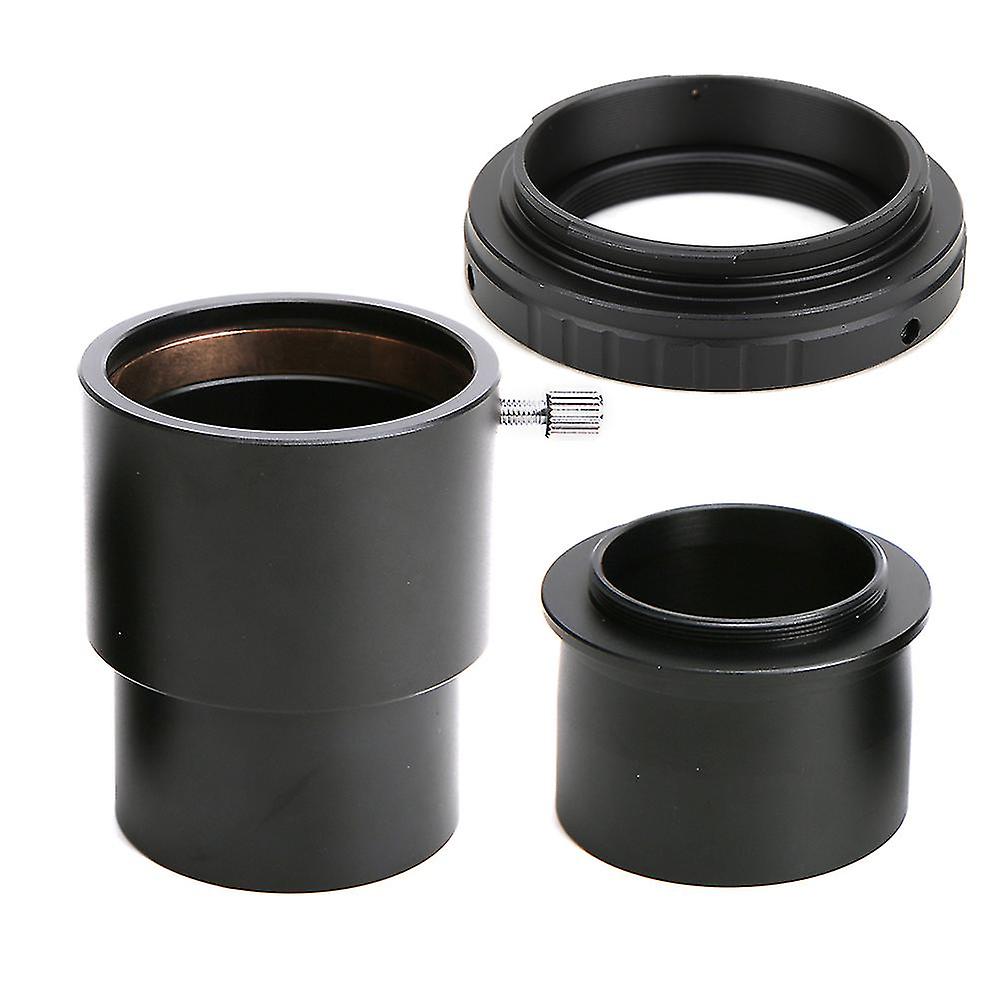 Astronomical Telescope 2in Eyepiece Connection Tube 40mm 2in To T Adapter Video Camera M42x0.75 Thread Detachable Usage For Sonyeos