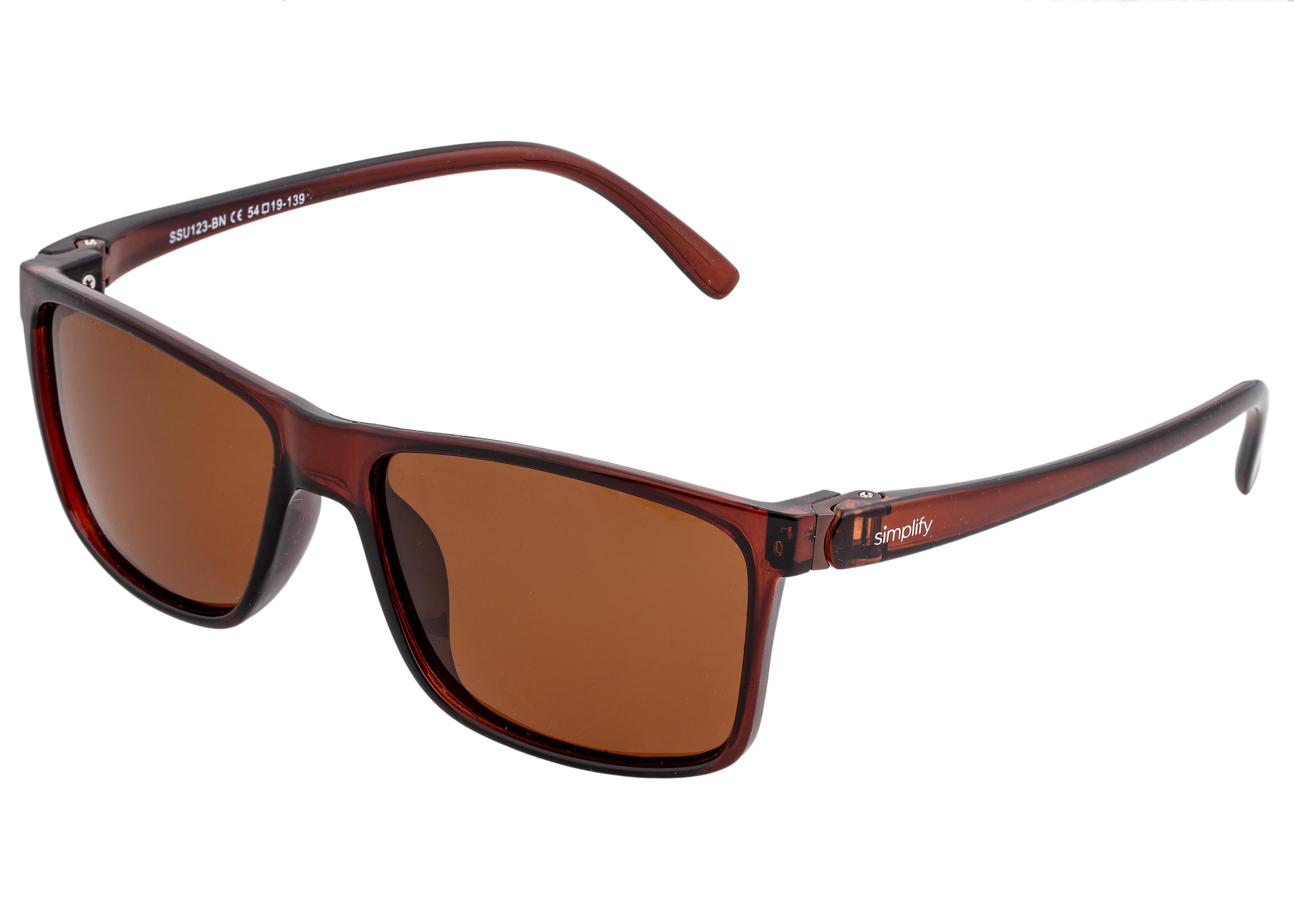 Simplify Ellis Polarized Sunglasses - Brown/Brown