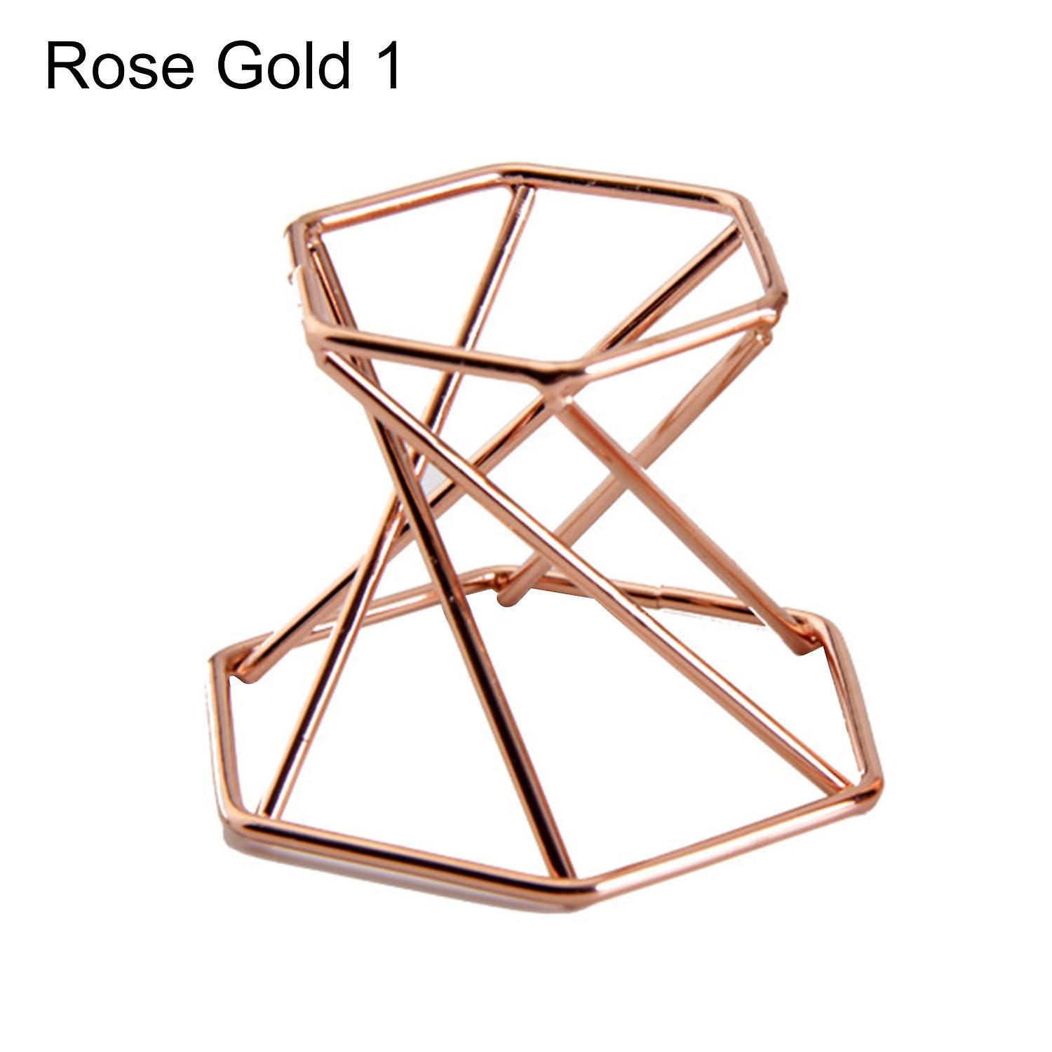 ZHOUBA Metal Display Stand Mineral Stone Rack Display Holder Sphere Base for Crystal Glass Lens Ball