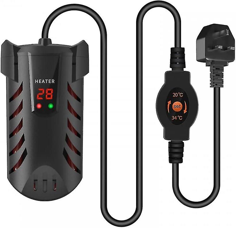 Aquarium Heater, 50w Fish Tank Heater With External Digital Temperature Controller Led Temp Display