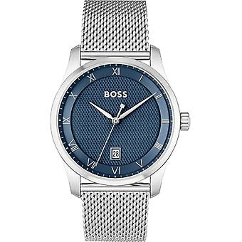 Principle Men's Analog Quartz Watch with Stainless Steel Bracelet 1514115