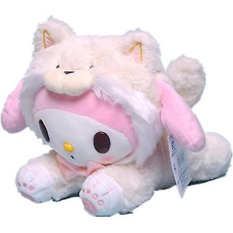 Pluche Speelgoed Pop Cosplay Shiba Inu Hond Serie Zachte Pluche Speelgoed Voor Meisjes Verjaardagscadeaus 16X28CmRoze