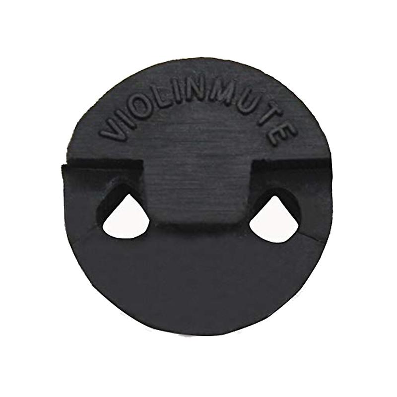 Violin/Viola Double Hole Mutes for Violin Practice Tourte Style Fiddle Muffler