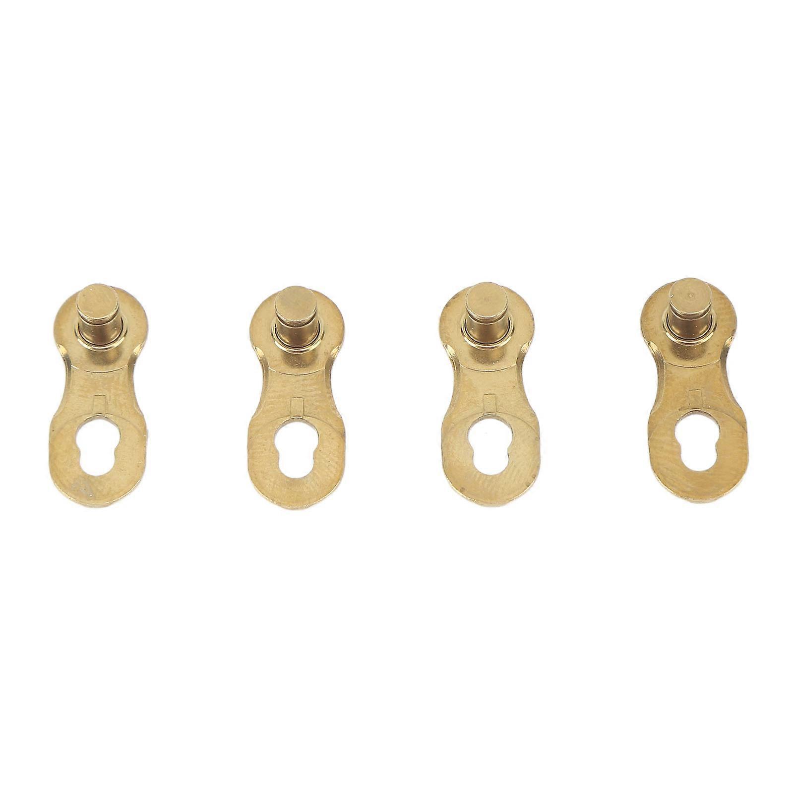 Gold Missing Link Connector for 12-Speed Mountain Bike Chains – 2 Pairs