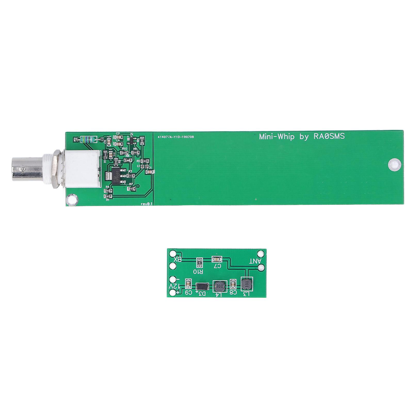 2Pcs Active Antenna VLF LF HF Shortwave Receiving Module Radio Receiver Board 10KHz‑30MHz