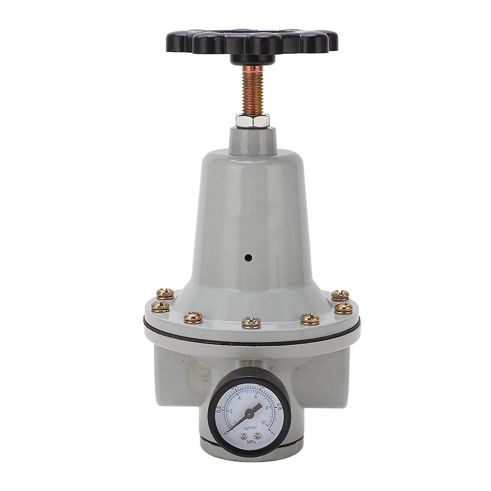 Pneumatic Air Reducing Valve Air Source Compressed System Pressure Regulator Kit with Gauge QTY‑20 G3/4