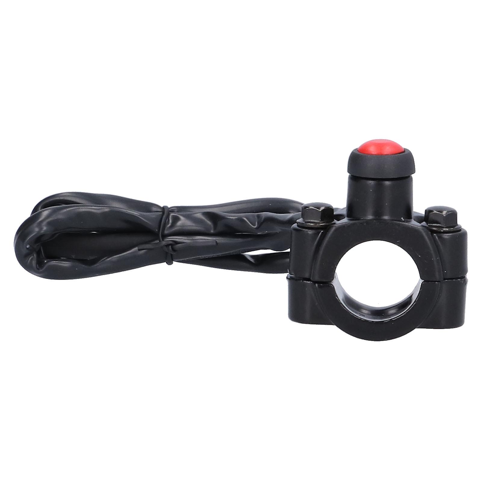 Universal CNC Billet Engine Kill Switch - 22mm Handlebar, Waterproof, Easy Install