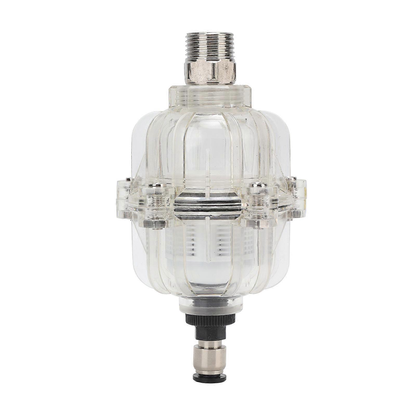 AD400 Transparent 1/2in Air Compressor Filter with Auto Drain Valve